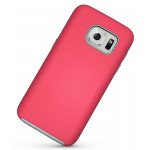 Wholesale Samsung Galaxy S7 Rugged Hybrid Armor Case (Hot Pink)